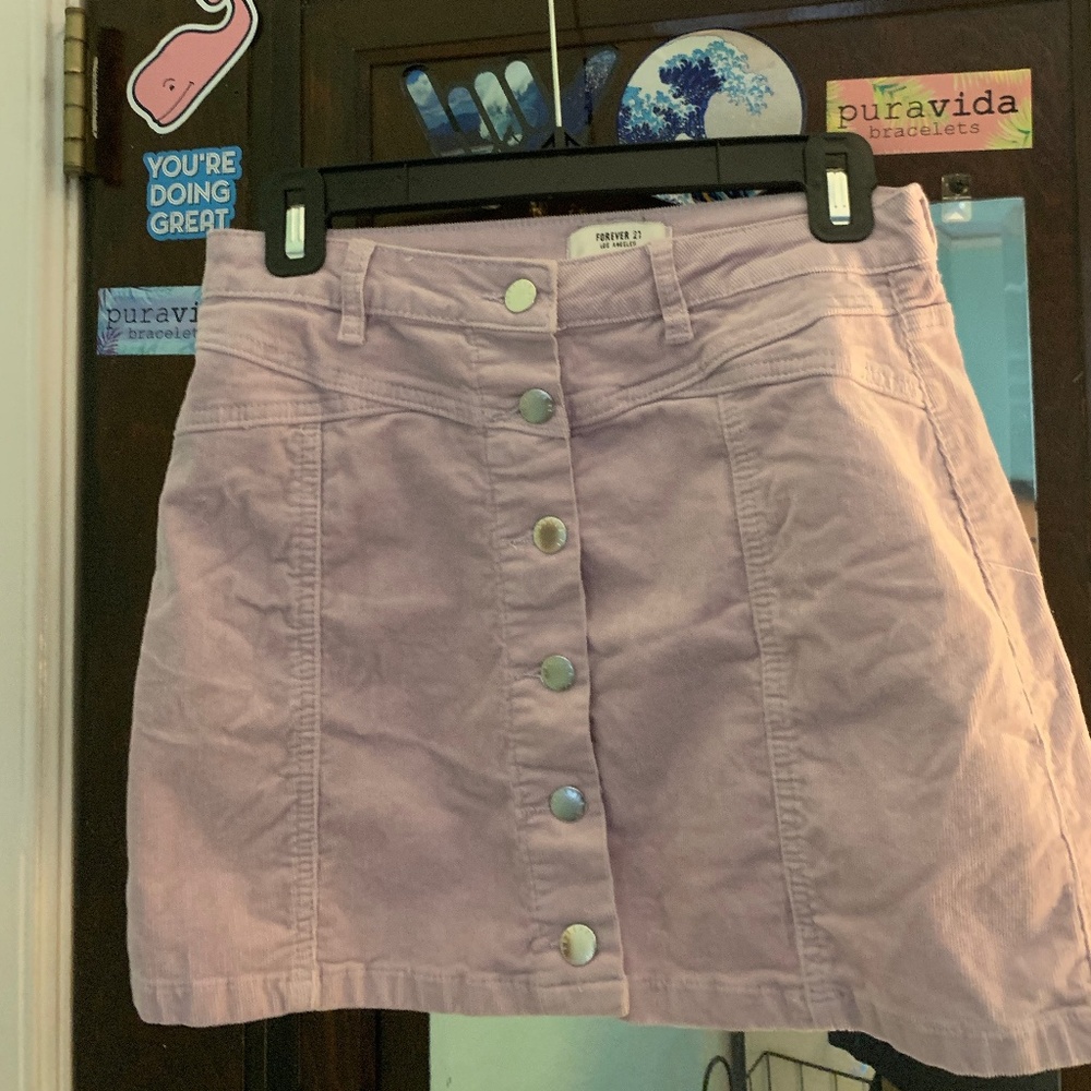 Forever 21 corduroy skirt